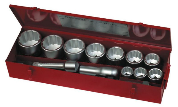 Teng Tools 1" set nasadnih ključev, 12-točkovni, 15 kosov, M1115MM