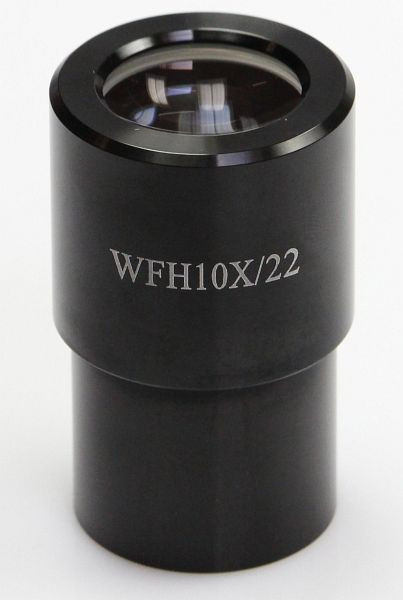 KERN Optics okular HWF 10 x / Ø 22 mm s skalo 0,1 mm, anti-fungus, high-eye point, OZB-A5511