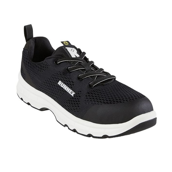 RUNNEX S1 ESD zaščitni čevlji FlexStar, črno/beli, vel.: 36, pak.: 10 par., 5103-36