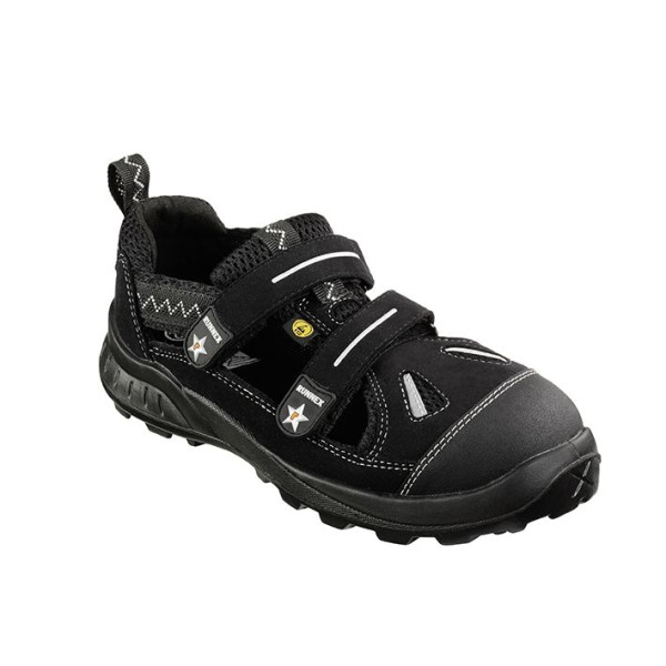RUNNEX S1-ESD varnostni Velcro sandali TeamStar, vel.: 36, pak.: 10 par., 5106-36