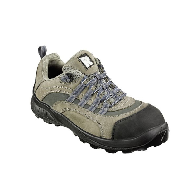 Zaščitni nizki čevlji RUNNEX S2 TeamStar, črno/sivo/modro, vel.: 36, pak.: 10 parov, 5200-36