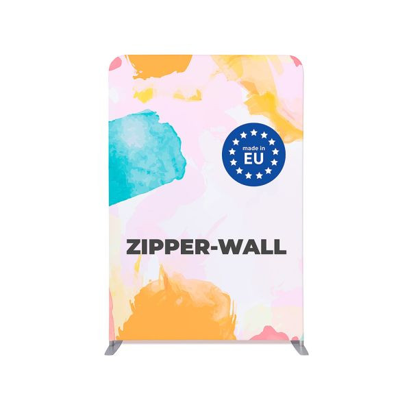 Showdown Displays Zipper Wall Straight Basic 150 x 230 cm, ZWSE150-230