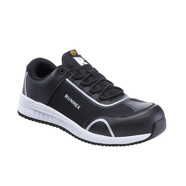 RUNNEX S1PS-ESD zaščitni čevlji SportStar, črno/beli, vel.: 36, pak.: 10 par., 5113-36
