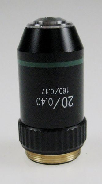 Akromatska leča KERN Optics 20 x / 0,4 vzmetna, proti glivicam, OBB-A1110