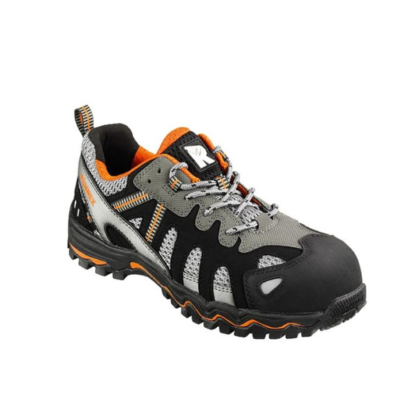 RUNNEX S1 zaščitni čevlji LightStar, črni/sivi/oranžni, vel.: 36, pak.: 10 par., 5120-36