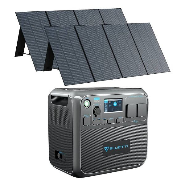 Prenosni solarni generator BLUETTI AC200P + 2x PV350 solarni paneli, AC200P+2xPV350
