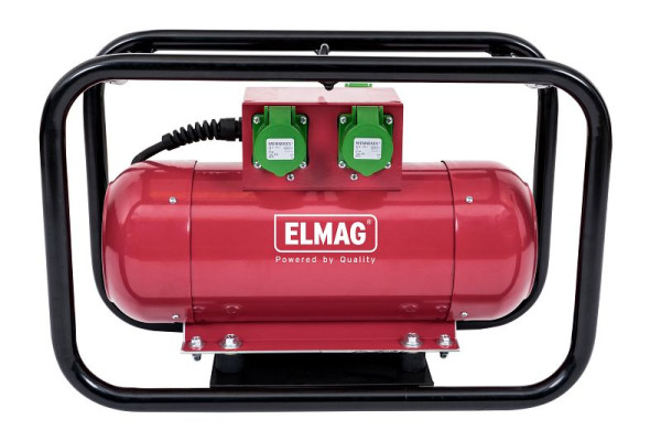 ELMAG visokofrekvenčni pretvornik, model HFUE 1kVA, 230 voltov pretvorjeno na 42V/200Hz, tok 14A, 63250