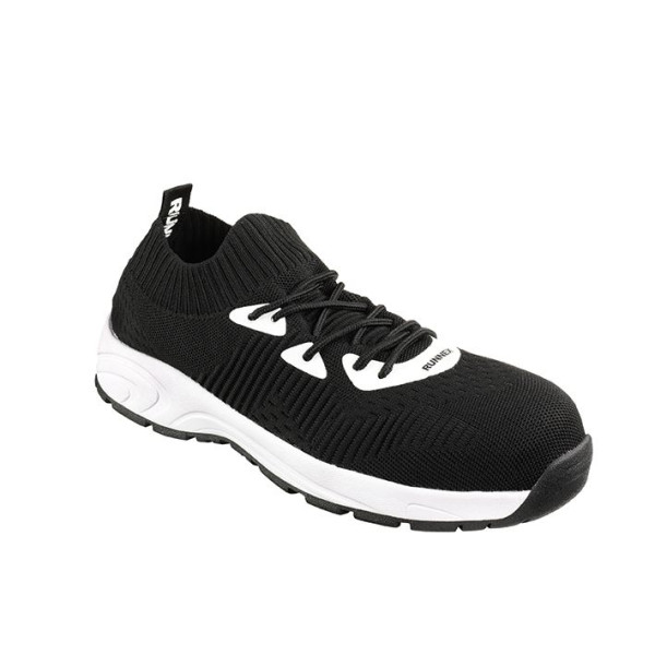RUNNEX S1 zaščitni čevlji SportStar, črno/beli, vel.: 36, pak.: 10 par., 5111-36