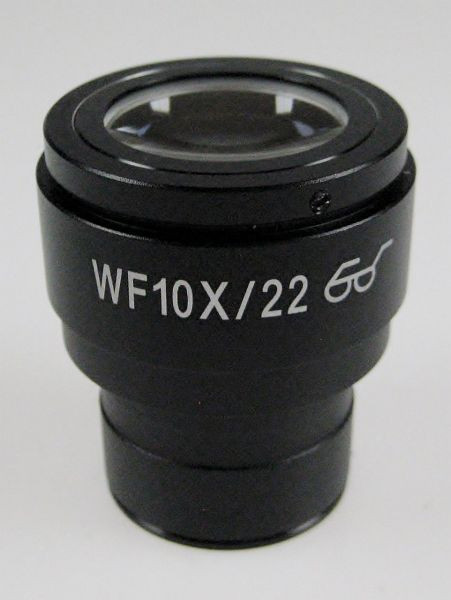 KERN Optics okular HWF 10 x / Ø 22 mm s proti glivicami, visoka očesna točka, nastavljiv, OBB-A1491
